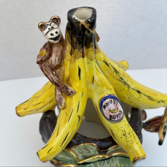 Blue Sky retired Clayworks Banana Cabana monkey - Picture 4 of 9